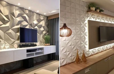 Thay đổi không gian sống với các thiết kế nội thất cùng tấm ốp 3D PVC
