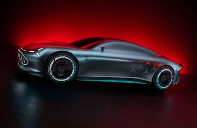 Mercedes-AMG Vision concept bản xem trước chạy hoàn toàn bằng điện
