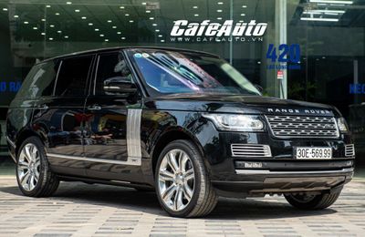Range Rover Autobiography Black Edition sau 7 năm dùng vẫn được giá