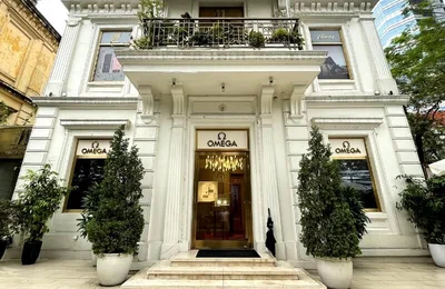 Bên trong Omega Boutique chính hãng đầu tiên tại Hà Nội