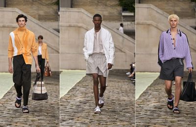 BST Hermès nam giới mùa hè 2023: Mềm mại như dòng nước
