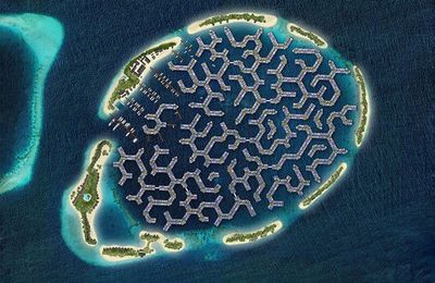 Thành phố nổi Maldives sẽ bắt đầu đón dân cư vào năm 2024