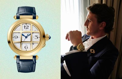 Đồng hồ Pasha de Cartier Grille - Mang một diện mạo cực kỳ ấn tượng