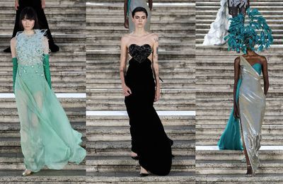 BST Valentino Haute Couture Thu Đông 2022: Pierpaolo Piccioli và lối chơi đa sắc màu