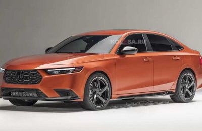 Hình ảnh phác họa Honda Accord 2024