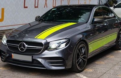 Mercedes-Benz E 300 AMG đời 2018 vẫn được giá cao nhờ độ đồ cao cấp!