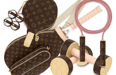 Louis Vuitton mang đến trải nghiệm sang trọng cho dụng cụ thể dục