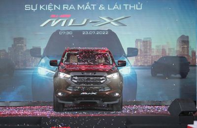 Isuzu All New mu-X 2022 ra mắt thị trường Việt Nam