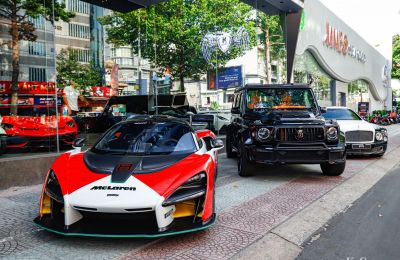 McLaren Senna thứ hai về Việt Nam với màu sơn cực chất