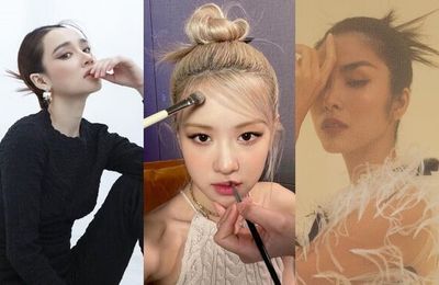 Kiểu tóc "búi xòe đuôi" đi đâu cũng gặp đang làm mưa làm gió trong năm nay!