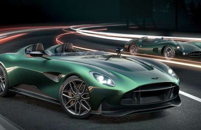 Aston Martin DBR22 – siêu xe không mui, không kính chắn gió