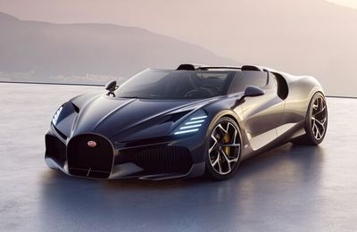 Siêu xe Bugatti W16 Mistral – Hypercar mui trần giá hơn từ 110 tỷ đồng