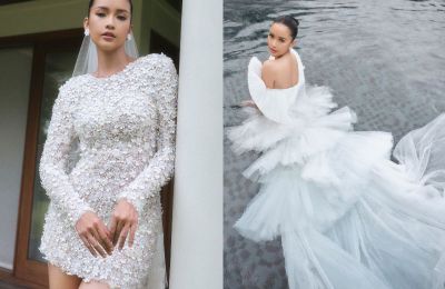Hoa hậu Ngọc Châu hóa cô dâu trong BST “Love No.2” - NTK Lê Thanh Hòa