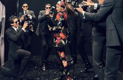 Fashionista Châu Bùi tỏa sáng khi có mặt tại show diễn Dolce & Gabbana