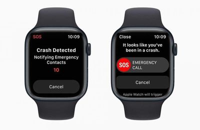 Apple Watch Series 8 bổ sung tính phát hiện tai nạn ôtô