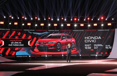 Honda Civic nhận Giải thưởng “Vô lăng Xe phổ thông 2022” tại Car Choice Awards