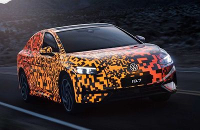 Chi tiết mẫu sedan chạy điện Volkswagen ID.7 vừa ra mắt tại CES 2023