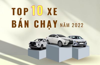 Top 10 xe bán chạy nhất năm 2022: Xe Việt mất hút, Toyota Vios quay lại vị trí số 1