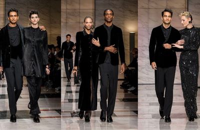BST Giorgio Armani Thu Đông Nam 2023: những người đàn ông trưởng thành
