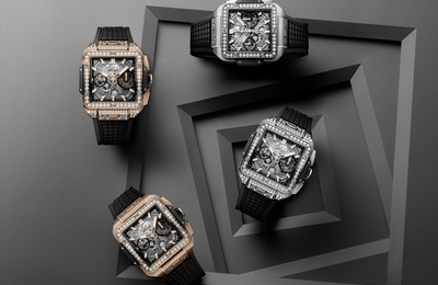 Nghệ thuật kết hợp đá quý giúp đồng hồ Hublot Square Bang Unico đắt đỏ