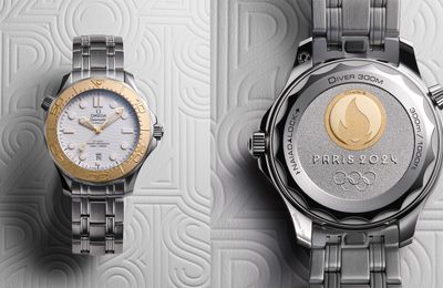 Ra mắt Omega Seamaster Diver 300M Paris 2024 cho sự kiện Olympic Paris