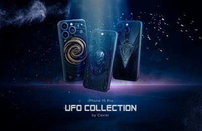 Caviar vừa công bố bộ sưu tập iPhone 15 Pro UFO