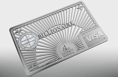 Billionaire và Jacob & Co. phát hành thẻ tín dụng nạm kim cương xa xỉ