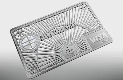 Billionaire và Jacob & Co. phát hành thẻ tín dụng nạm kim cương xa xỉ