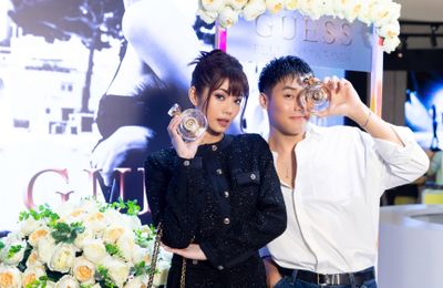 Đàm Phương Linh là chính mình với chất hương tuyệt vời từ Guess