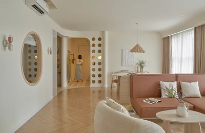 Căn hộ có nội thất lấy cảm hứng từ mùa thu