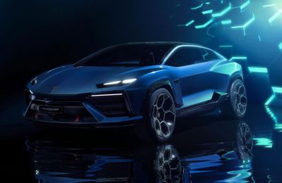 Siêu xe điện Lamborghini Lanzador tầm nhìn tương lai