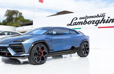 Siêu xe điện Lamborghini Lanzador tầm nhìn tương lai của Lamborghini