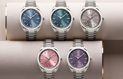 Bộ sưu tập OMEGA Aqua Terra Shades: Trẻ trung thời thượng
