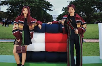 Quỳnh Anh Shyn & Nam Phùng tại sự kiện Tommy Hilfiger ở Bangkok