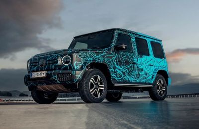 Xe điện Mercedes EQG chuẩn bị thế chỗ "vua địa hình" G