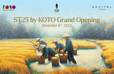 Ra mắt nhà hàng ST25 by Koto: Sự kết hợp hài hòa giữa tinh hoa ẩm thực và sứ mệnh cộng đồng
