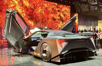 Hậu duệ 1300 mã lực từ huyền thoại GT-R siêu xe thuần điện Hyper Force
