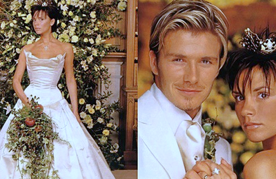 "Đám cưới thế kỷ" từ thập niên 90 của cặp đôi David Beckham và vợ