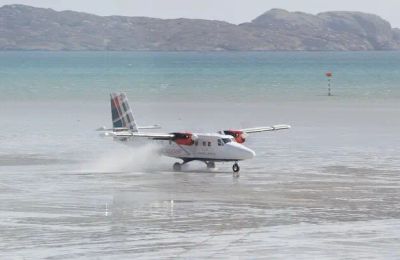 Sân bay Barra có đường băng biến mất hai lần mỗi ngày