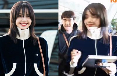 Visual chiếm spotlight của Lisa (BLACKPINK) nhờ đổi kiểu tóc ở sân bay