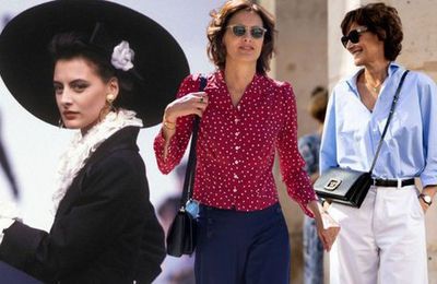 Người mẫu Inès de La Fressange:,U70 trở thành biểu tượng mặc đẹp