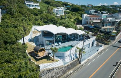 Biệt thự ven biển thiết kế như con sóng vỗ