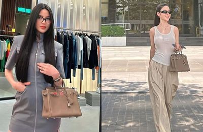 Cách phối đồ của Chu Thanh Huyền với túi hiệu giá hàng trăm triệu đồng