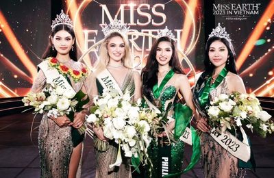 Người đẹp Albania đăng quang Miss Earth 2023, Đỗ Lan Anh đạt Á hậu 2