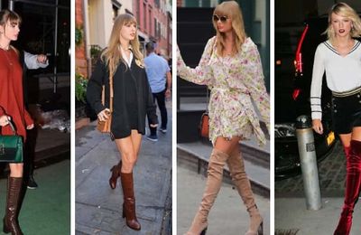 Học cách Taylor Swift phối đồ với boots cao cổ giúp cô 'hack dáng'