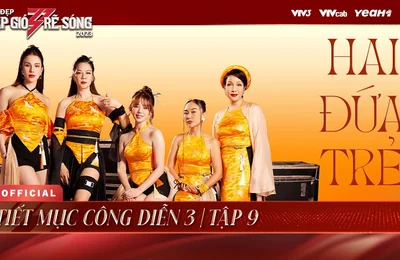 Nhóm chị đẹp Hương Ly, Mỹ Linh, Đoan Trang, Diệp Lâm Anh, Thu Phương  đã có màn trình diễn xuất sắc trong Công diễn 3 Chị Đẹp Đạp Gió Rẻ Sóng 2023