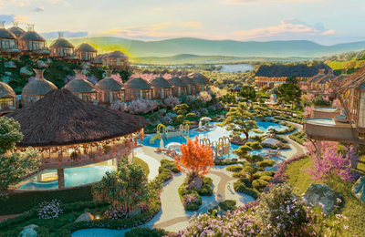 Ravi Onsen Retreat Hoa Binh khoáng nóng cách Hà Nội 1 giờ lái xe