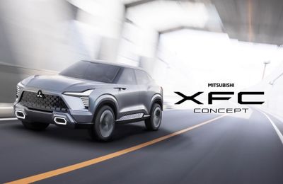 Mitsubishi XFC được bắt gặp khi đang chạy thử