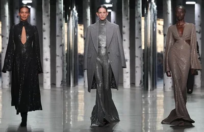BST Thu Đông 2023 Michael Kors sang trọng cùng monochrome