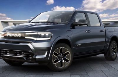 RAM 1500 REV: Mẫu xe bán tải chạy điện đầu tiên của Ram